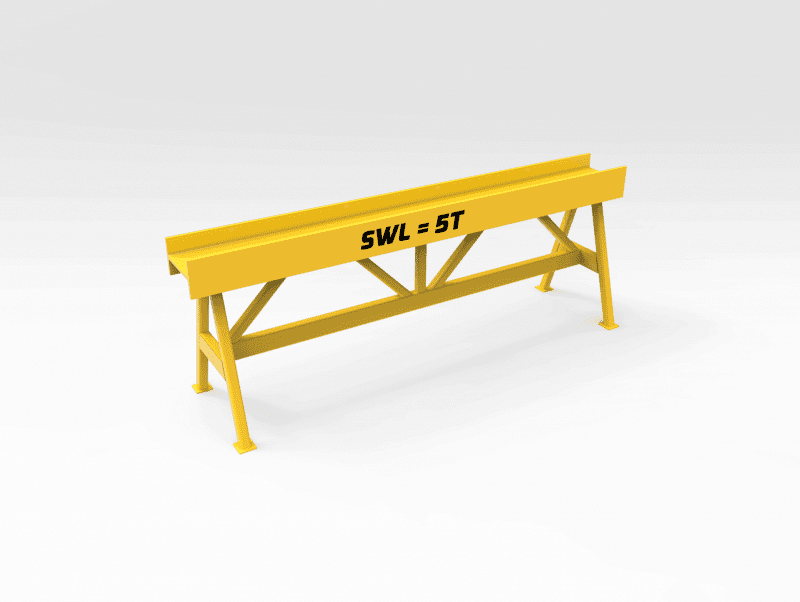 5 Ton Trestle Stand 2500 mm Wide x 900 mm FR