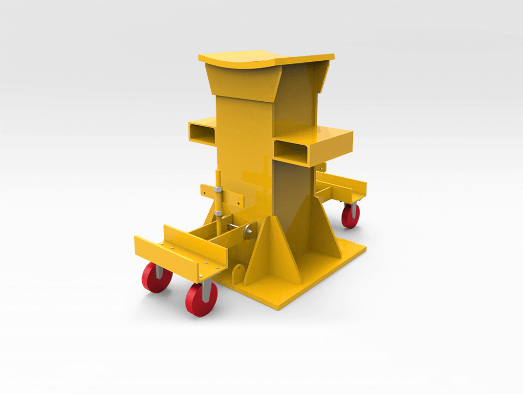 Curved Top Axle Stand