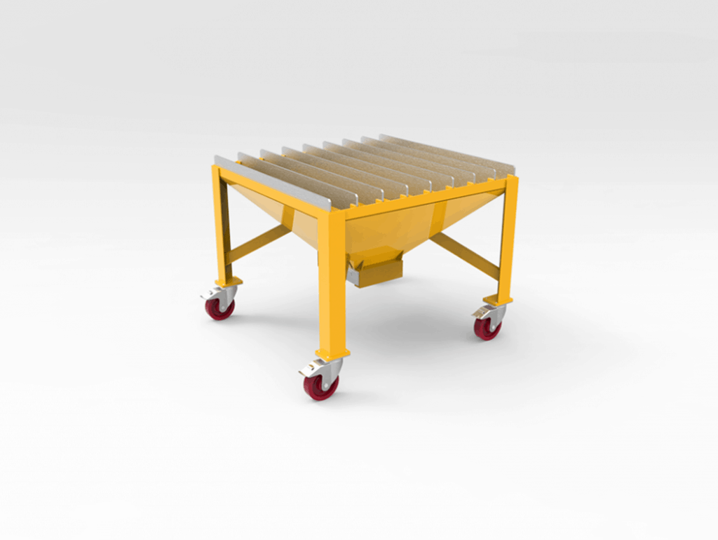 Mobile Flame Cutting Table