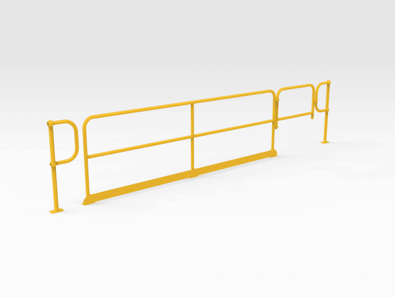 Handrail and Self-closing Gate 1000mm LH