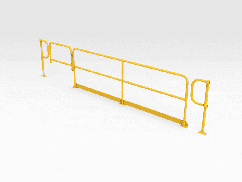 Handrail-and-Self-closing-Gate