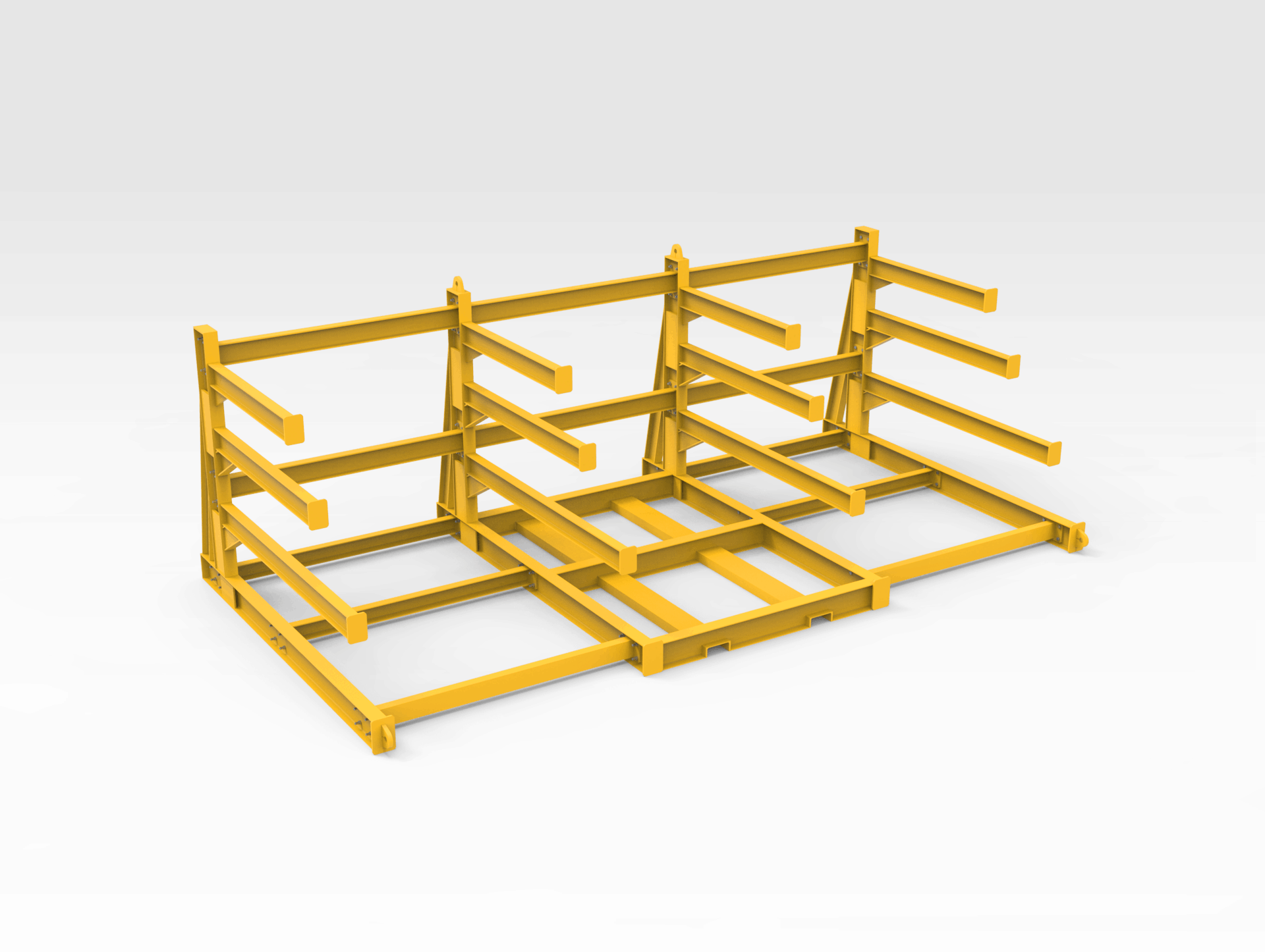 Flexible Sheeting and Gridmesh Storage Rack