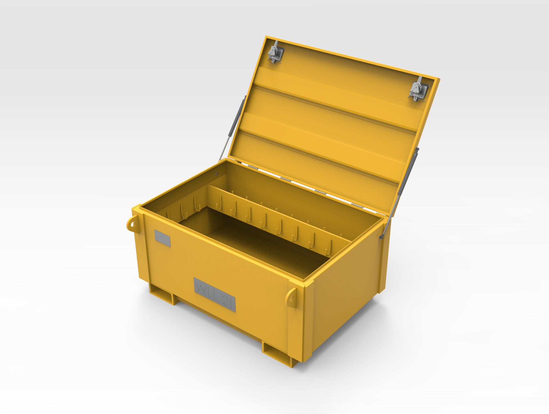 Rated Lifting and Transport Box 2 Tonne