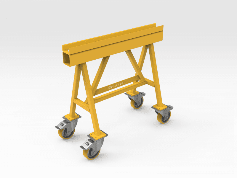 2T Trestle with Wheels FR